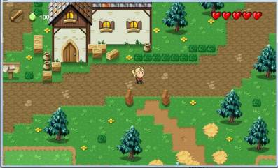 First screenshot of the latest HerbWitch prototype